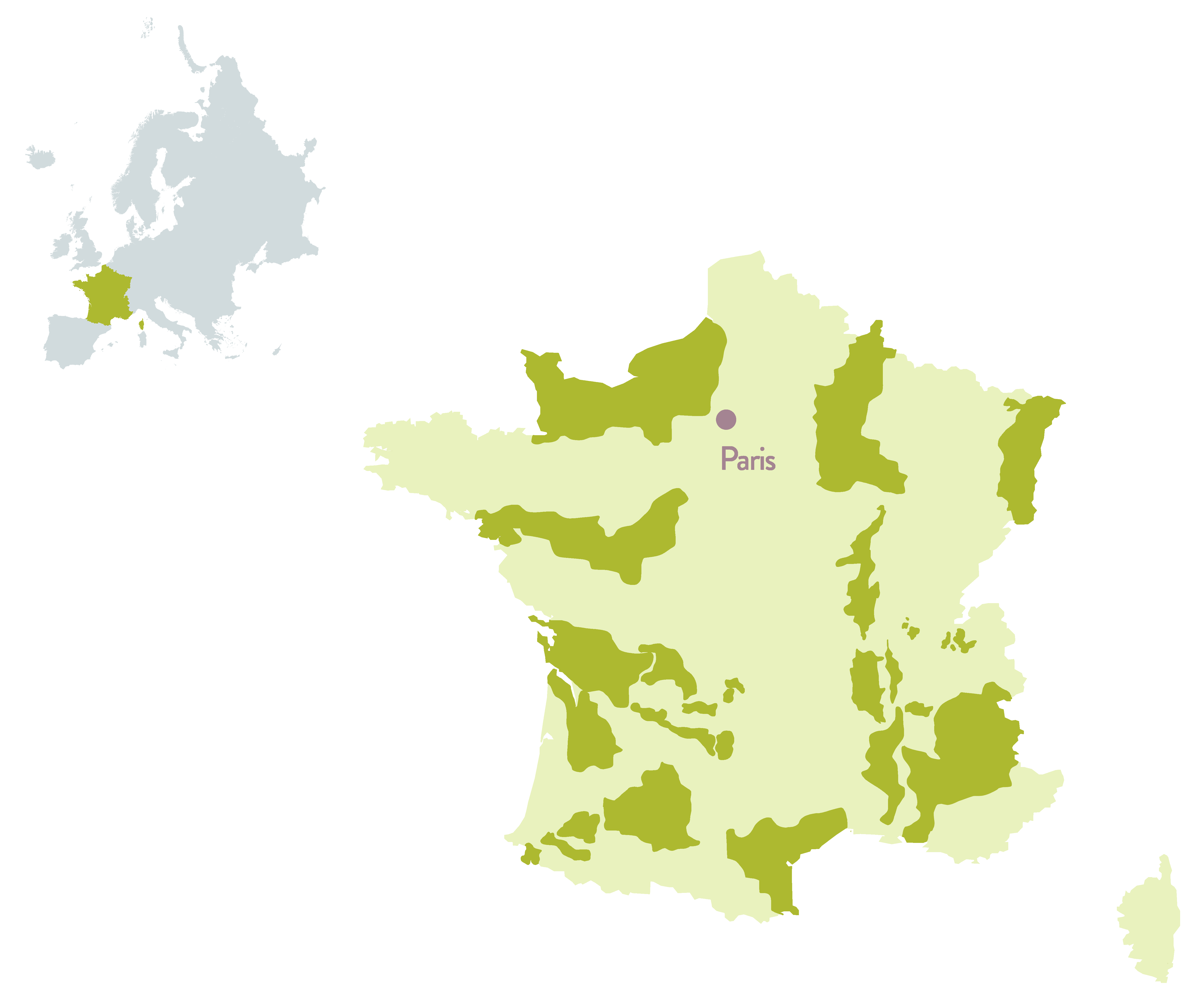 Map of France