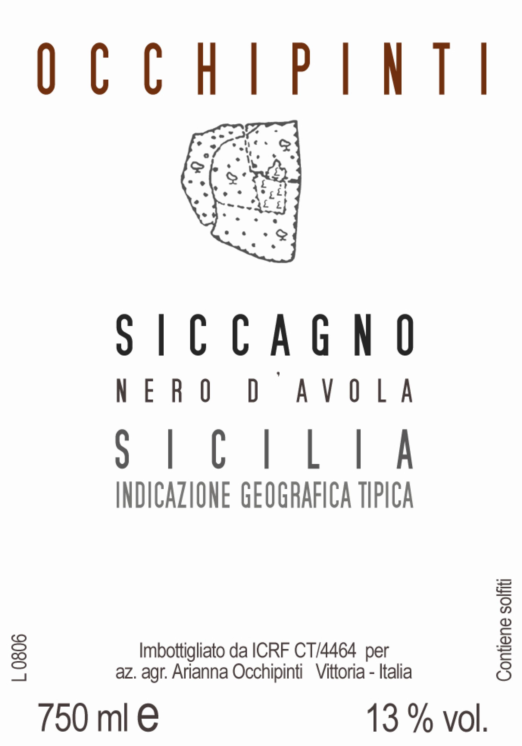 Occhipinti - SM Vino de Contrada Grillo Sicilia Bianco 2021 750ml (1 –  Depanneur Wines